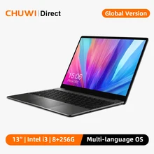 CHUWI CoreBook Pro 13 inç 2160*1440 ekran Intel Core i3-6157U çift çekirdekli İşlemci LPDDR4 8GB 256GB SSD Windows 10 dizüstü bilgisayar