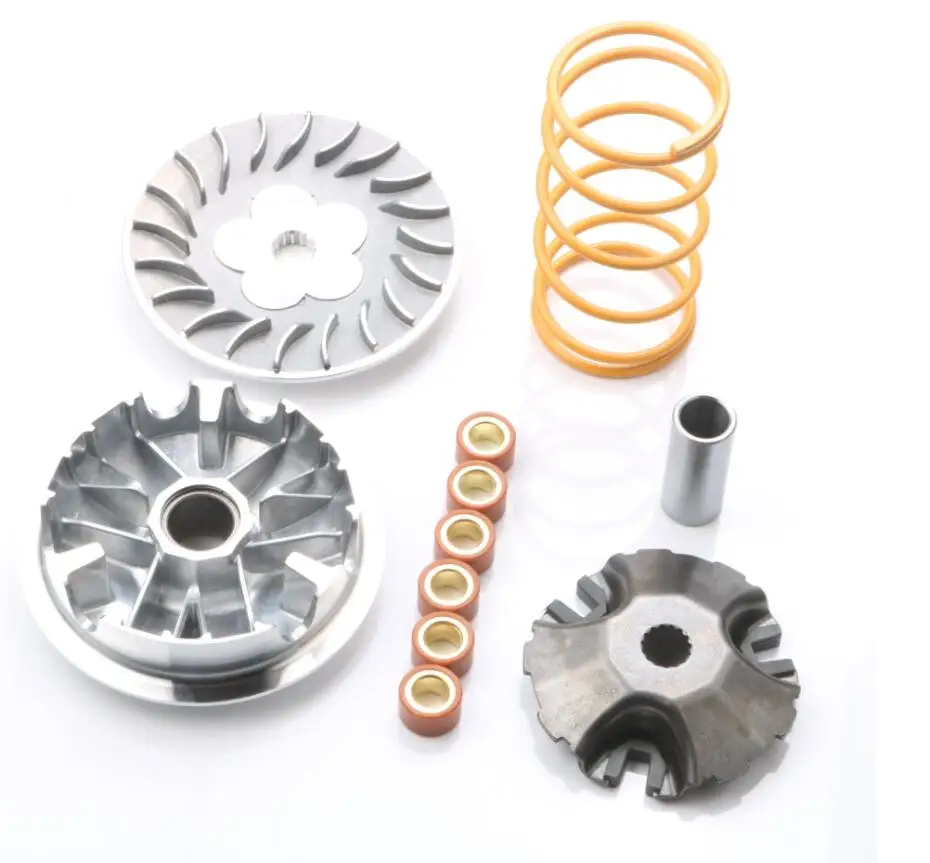 12G Variator Set Производительность вариатор набор w/9g 12g 13g ролики 1,5 K кручение пружина для YAMAHA BWS125 ZUMA125 CYGNUS-X MAJESTY Vino YJ/YW125 5 мл - Цвет: 12G Variator Set