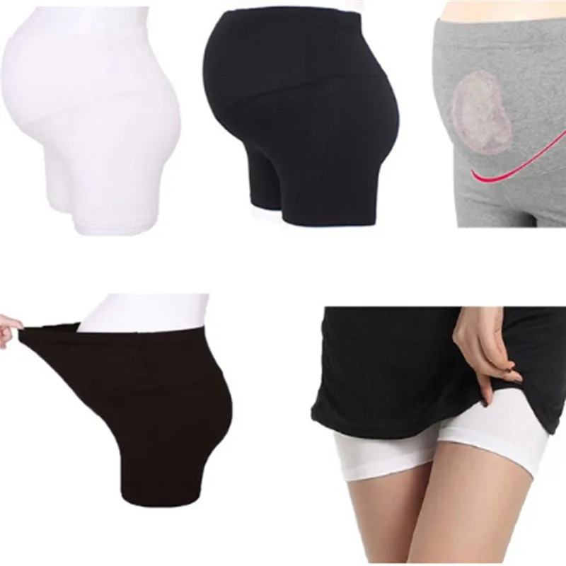 Maternity Clothing hot Pregnant Women Lift Belly Safety Pants Boxer Briefs High Waist Adjustment Stomach Lift Pregnant Women's Boxer Pants Anti-light second hand maternity clothes