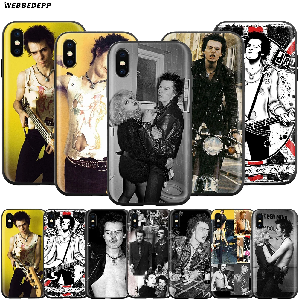 Webbedepp Sid Vicious Case For Apple Iphone 12 Mini 11 Pro Xs Max Xr X 8 7 6 6s Plus 5 5s Se Phone Case Covers Aliexpress