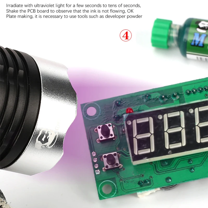 Механик УФ свет отверждения BGA PCB паяльная маска черный/синий/зеленый/красный/желтый/белый сварочная смазка краска предотвращает коррозионную арку