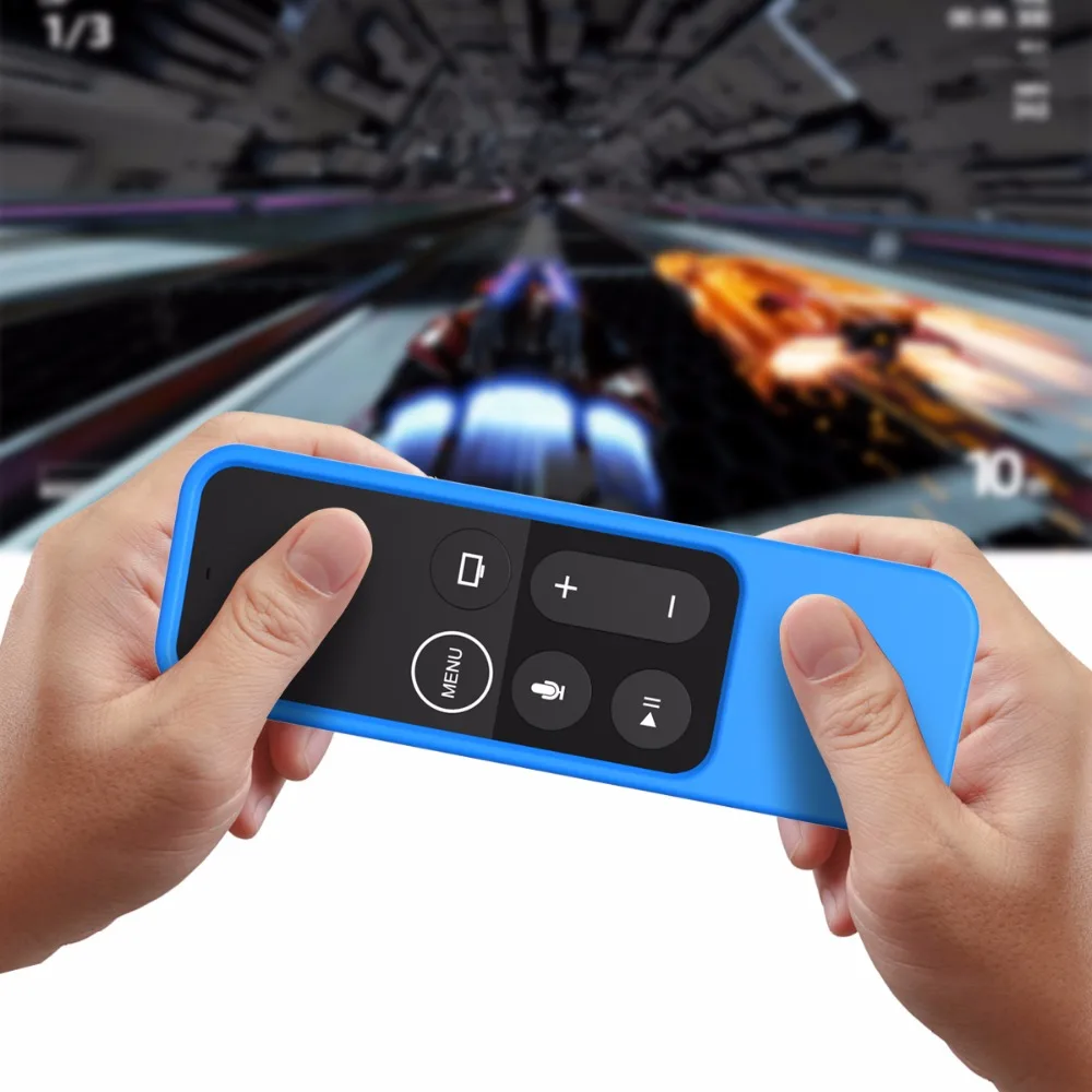 Apple TV Multicolor New Material Apple TV4 Remote control 4th protective Case Silicone Shockproof Dust Skin Cover Waterproof