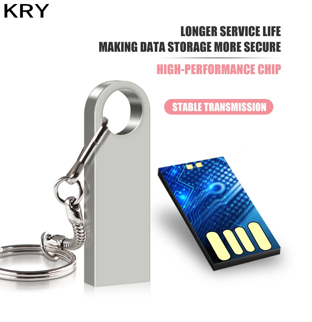 

Pen Drive 128GB 64GB 32GB 16GB 8GB Pendrive High Speed Metal USB Flash Drive 16 32 64 128 GB USB Memory Disk USB Stick Free OTG