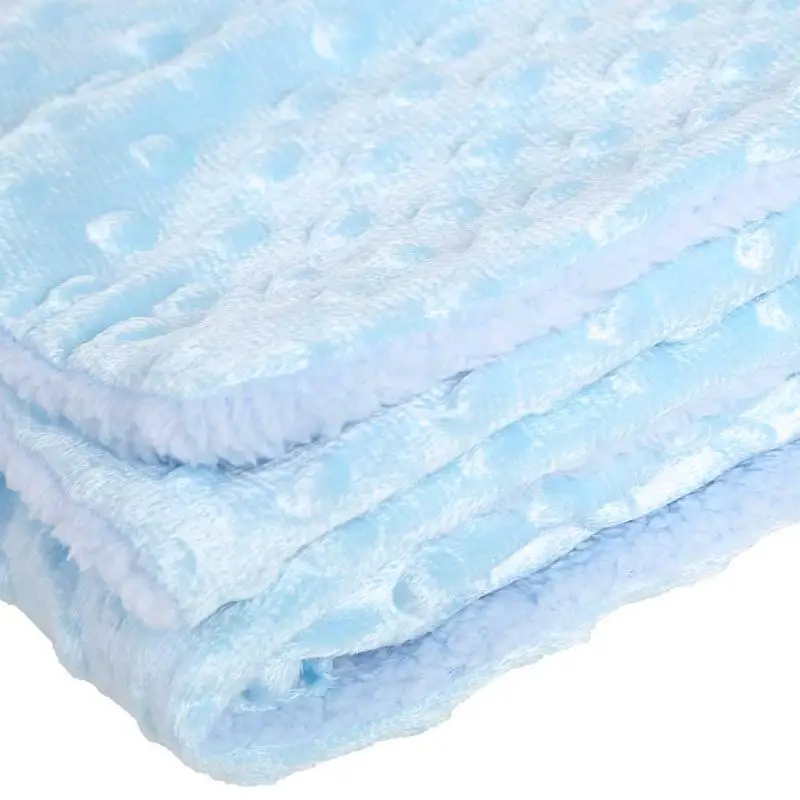 Мягкое высококачественное детское одеяло, Пеленальное Одеяло для новорожденных, хлопковое теплое детское одеяло, дышащее однотонное постельное белье, одеяло 102*76 см