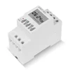 DIN Rail Digital 40 Groups School or Factory Automatic Bell Timer Controller 1~99 Seconds Interval Auto Ring Time Switch AC 220V 2