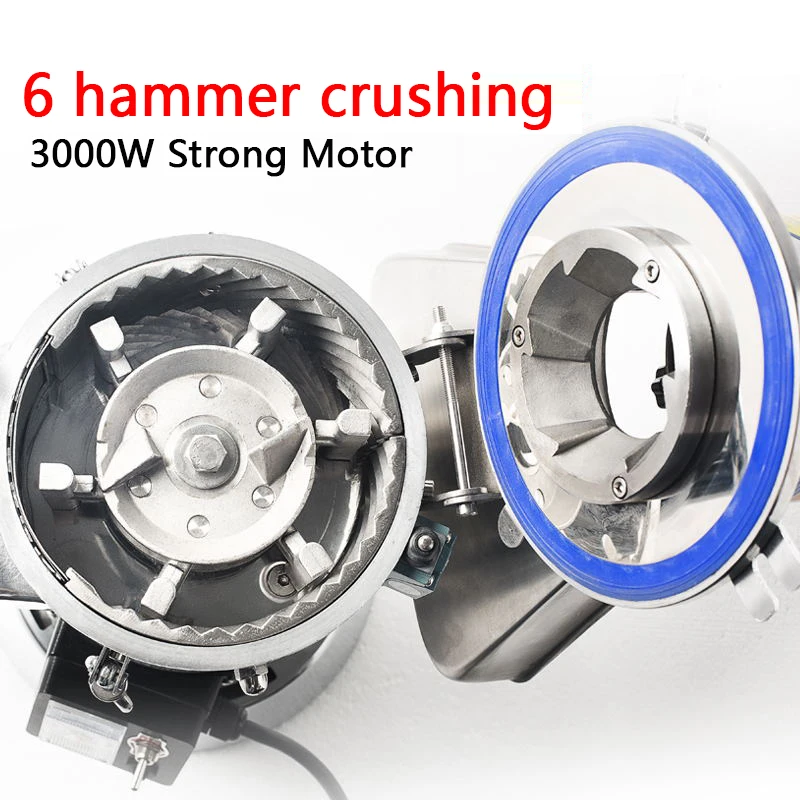 Continuous Pulverization Dry Pulverizer Chinese Herbal Medicine Superfine Powder Machine Commercial Flow Type Grinding Grading Continuous Pulverization Dry Pulverizer Chinese Herbal Medicine Superfine Powder Machine Commercial Flow Type Grinding Grading