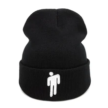Beanie с billie eilish дизайн человека stickman горячая распродажа Повседневная beanie осенние мужские и женские шапочки Skullies шапки зимняя шапка