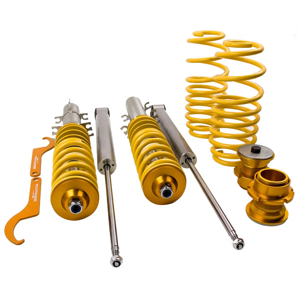 

Coilover Shock Absorber for Audi A3 VW Bora Golf MK4 Seat 1.8T 1.9 TDi 2.3V5 2WD for Skoda 1.8T 1.9 TDi 2.3V5 Spring Front Rear