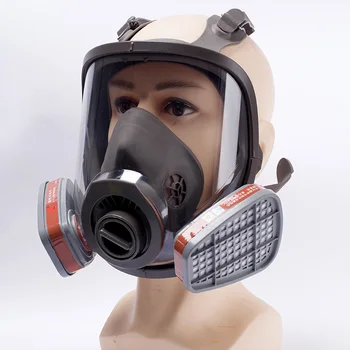 

Safurance 21 in 1 Chemical Gas Mask Chemical Biological Radioactive Contamination Self-priming Full Face Mask
