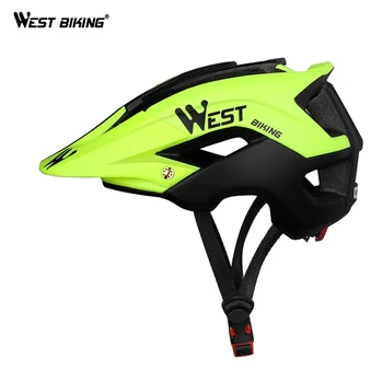 

WEST BIKING Cycling Bike Bicycle Helmet For Man Woman MTB Mountain Road Bike Helmet Bicycle Cycle Helmets Cycling Equipment