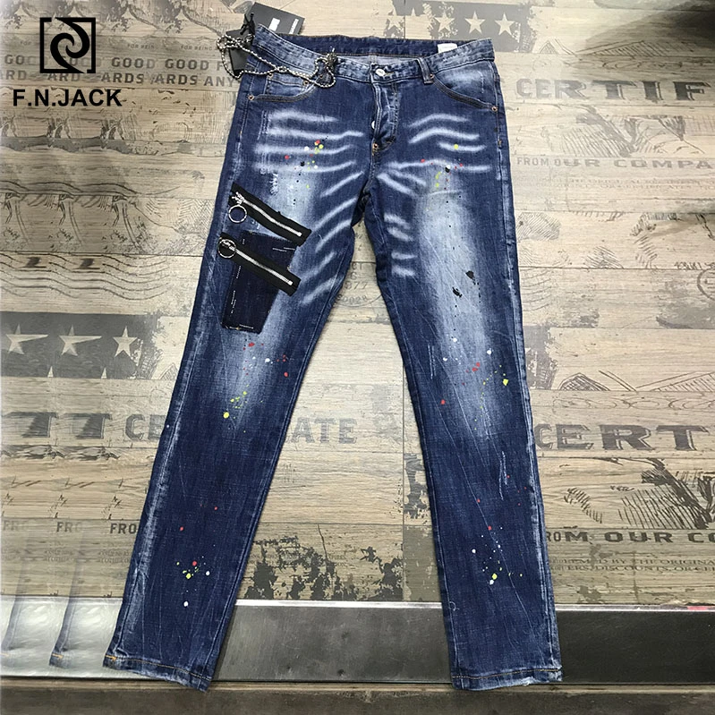 skinny slim straight jeans