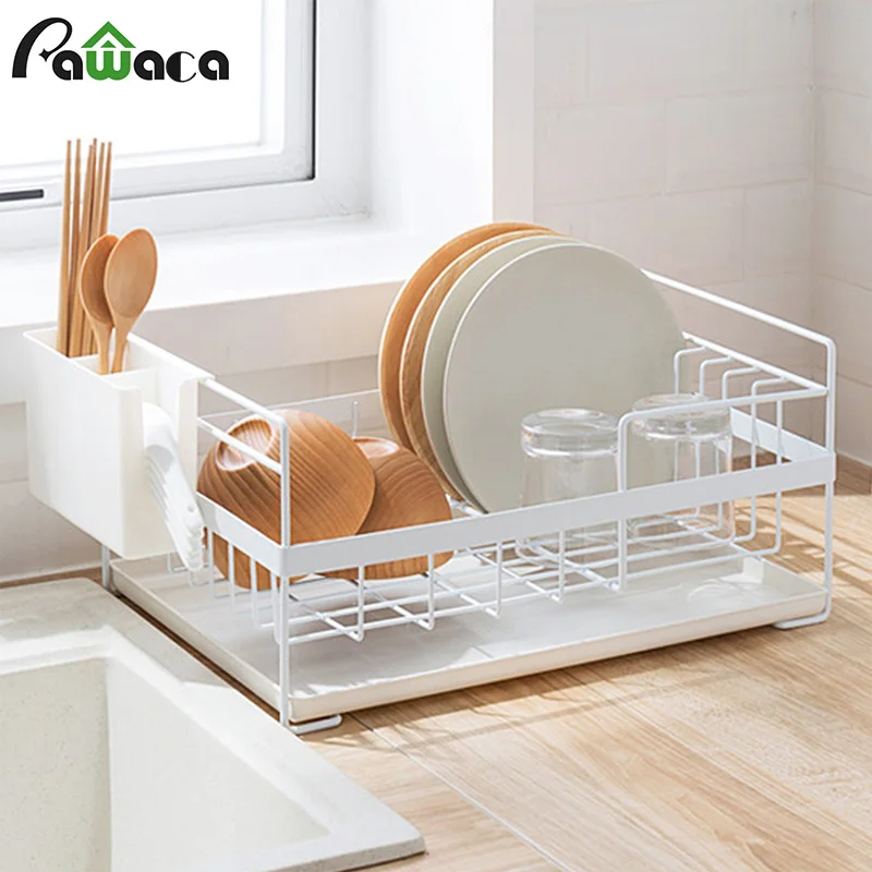 

3-Layer Tableware Drain Rack Cutlery Drying Shelf Chopsticks/Fork/Spoon Storage Box Kitchenware Drying Rack Dish Bowl Organizer