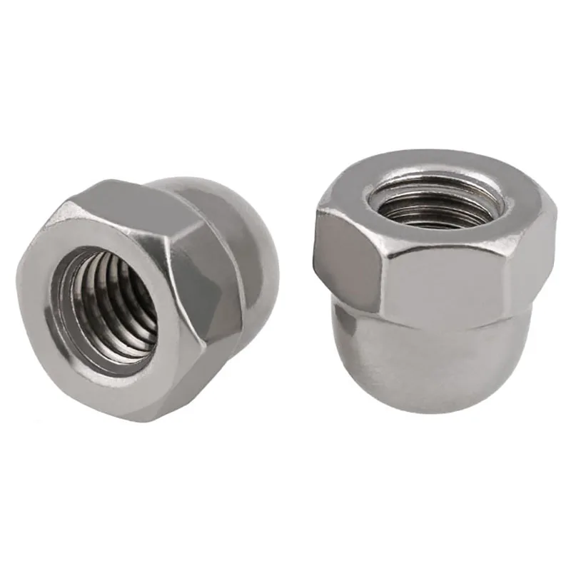 M8 M10 M12 M14 M16 M20 A2 304 Stainless Dome Acorn Cap Nuts Left Hand Thread 
