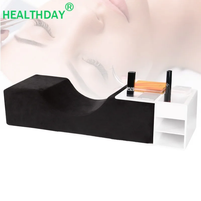 

Ergonomically Designed Memory Foam Filling Beauty Eyelash Non-slip Pillow Protection of The Cervical Spine Neckrest Pillow