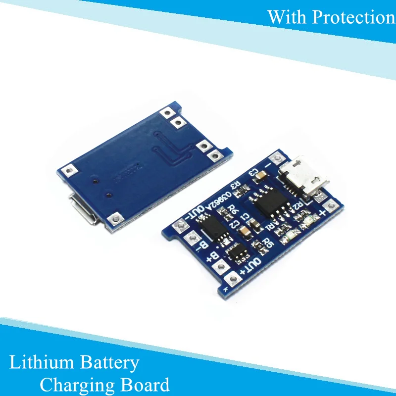 Официальная DOIT 5V Micro USB 1A 18650 зарядная плата литиевой батареи с защитным зарядным модулем