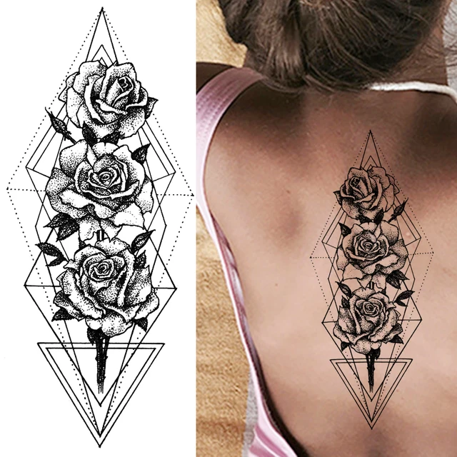 Creative Scorpion Elk Temporary Tattoo Fake Geoemtric Black Wolf Flower  Totem Tatoo For Adult Body Art Hands Arm Tatoo For Party - Temporary Tattoos  - AliExpress