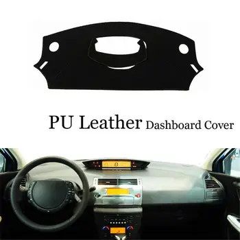 

For Citroen C-Quatre Dashboard Console Cover PU Leather Protector Sunshield Pad