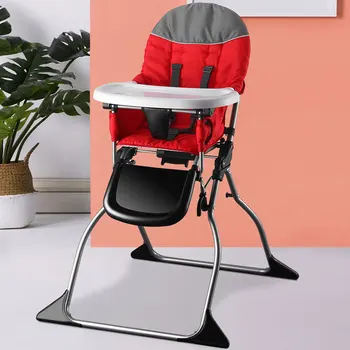 

Baby Dining Chair Foldable Portable 6-48 Months Year-Old Baby Using Children's Multi-Functional Dining Chair Two Color