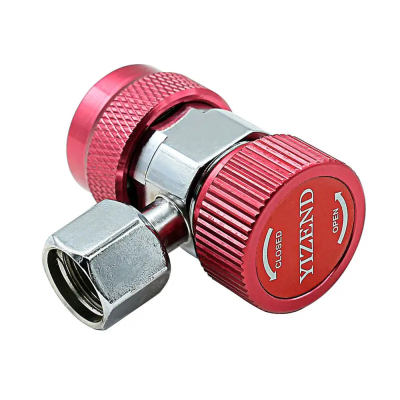 

High Quality 2 Sets Car A/C Air Condition Quick Coupler Adapter H/L Manifold Connector R134A