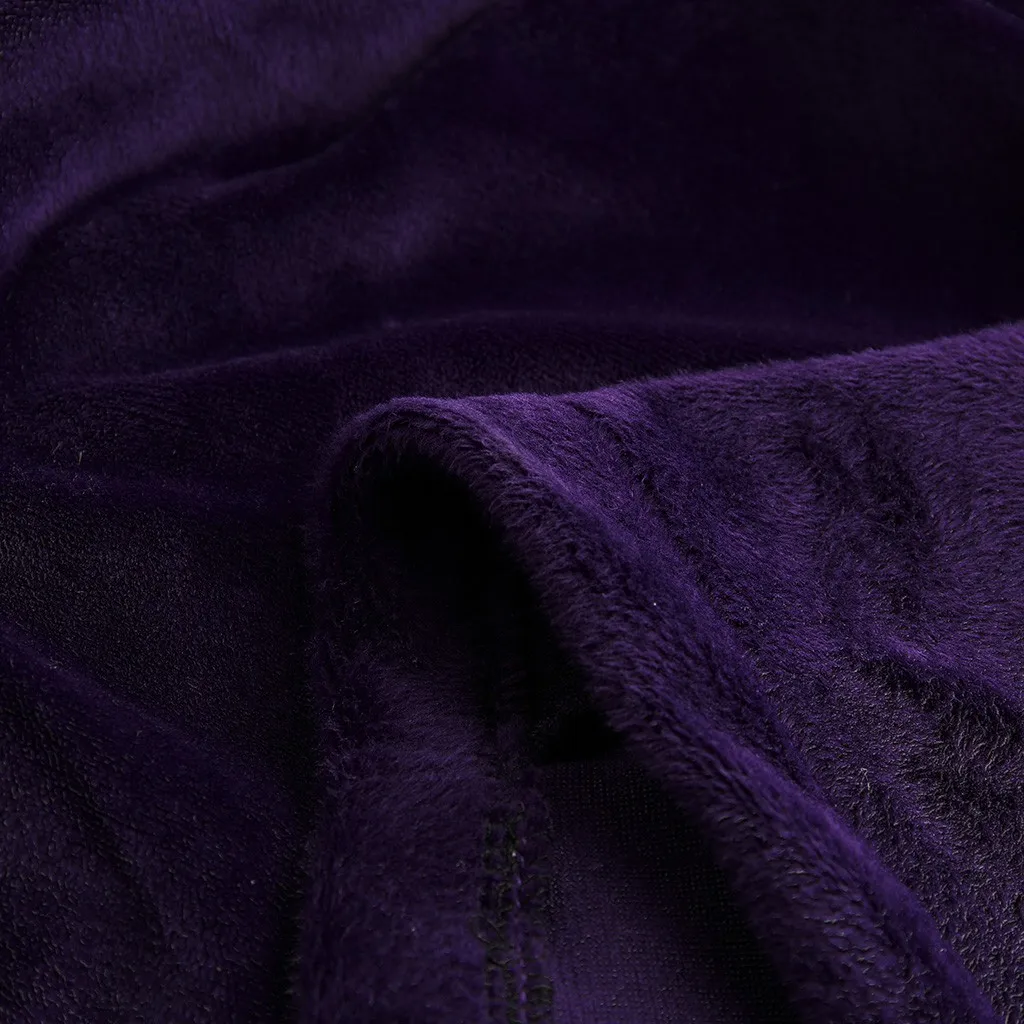 Женская зимняя плюшевая удлиненная шаль, халат, домашняя одежда, халат с длинными рукавами, пальто, одежда для сна, мягкая Пижама с карманами