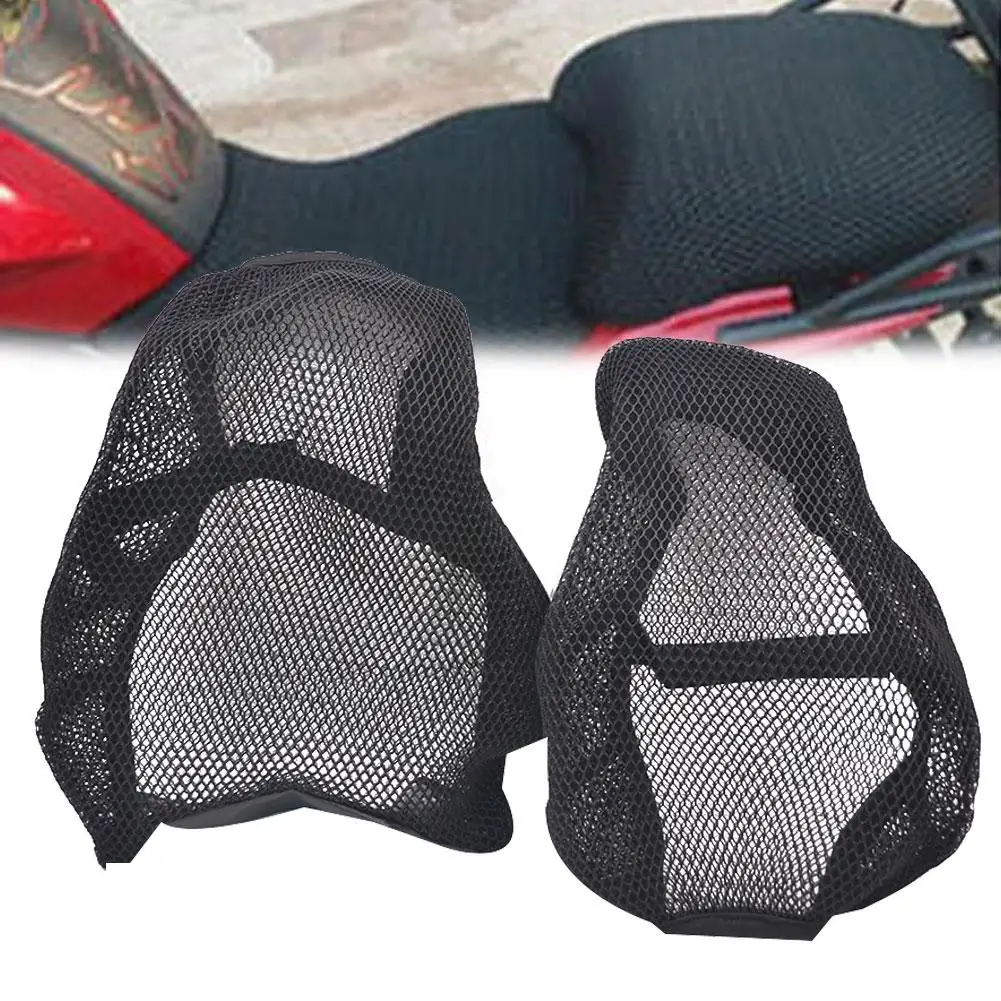 Motorcycle Comfortable Easy Front Rear Seat Breathable Net Covers Set for BMW R1200GS ADV 13-18 cubre asiento moto |