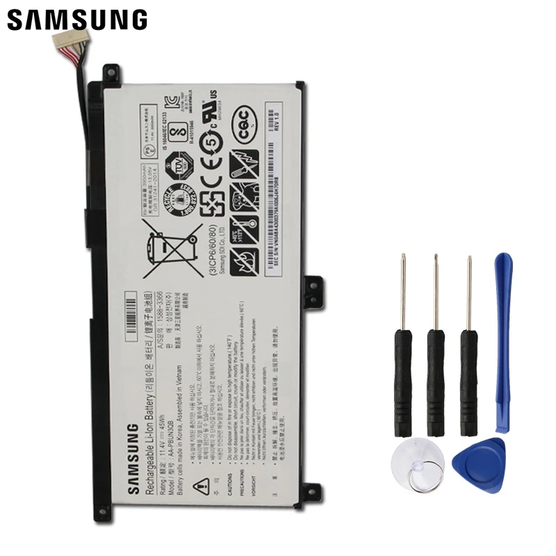 

Samsung Original Tablet Battery AA-PBUN3QB AA-PBUN3AB For Samsung Notebook 7 NP530E5M NP740U5L NP800G5M Authentic3950mAh