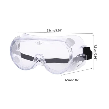 

Work Safety Goggles Anti-Splash Wind Dust Proof Protective Glasses Optical Lens Frame For Research Cycling Eyes Protector
