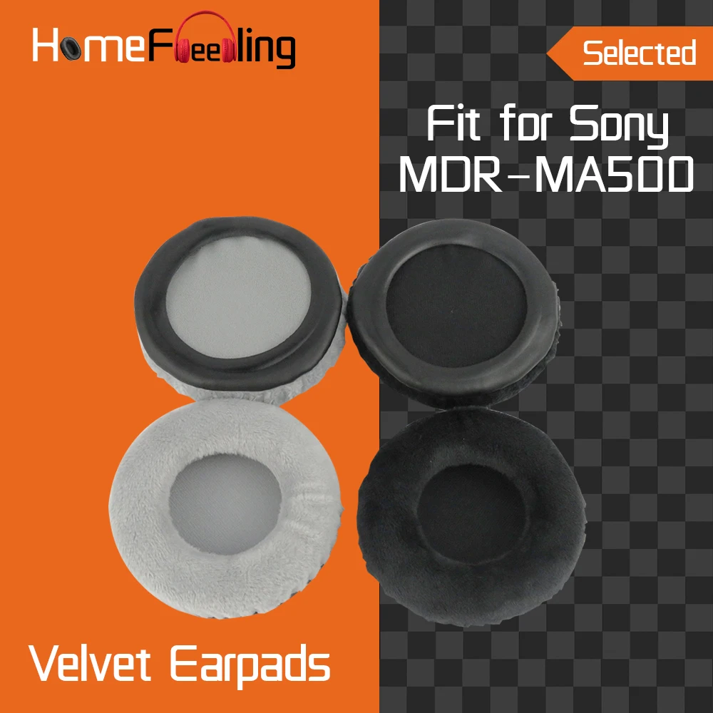 Homefeeling Earpads for Sony MDR MA500 Headphones Earpad Cushions Covers Velvet Ear Pad Replacement