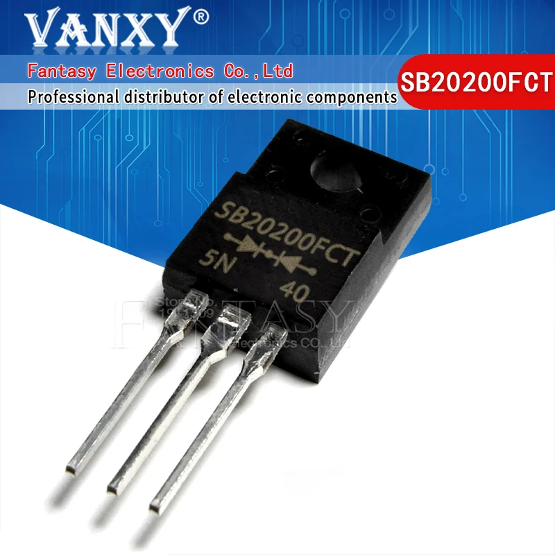 5 шт. SB20200FCT TO-220F SB20200-220 20200FCT TO220F Шоттки изменения фаз газораспределения общий