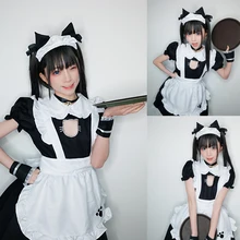Outfit COSPLAY Costume-Accessories Maid-Uniform Lolita Girl Sexy Anime Cute Stage 5piece-Set
