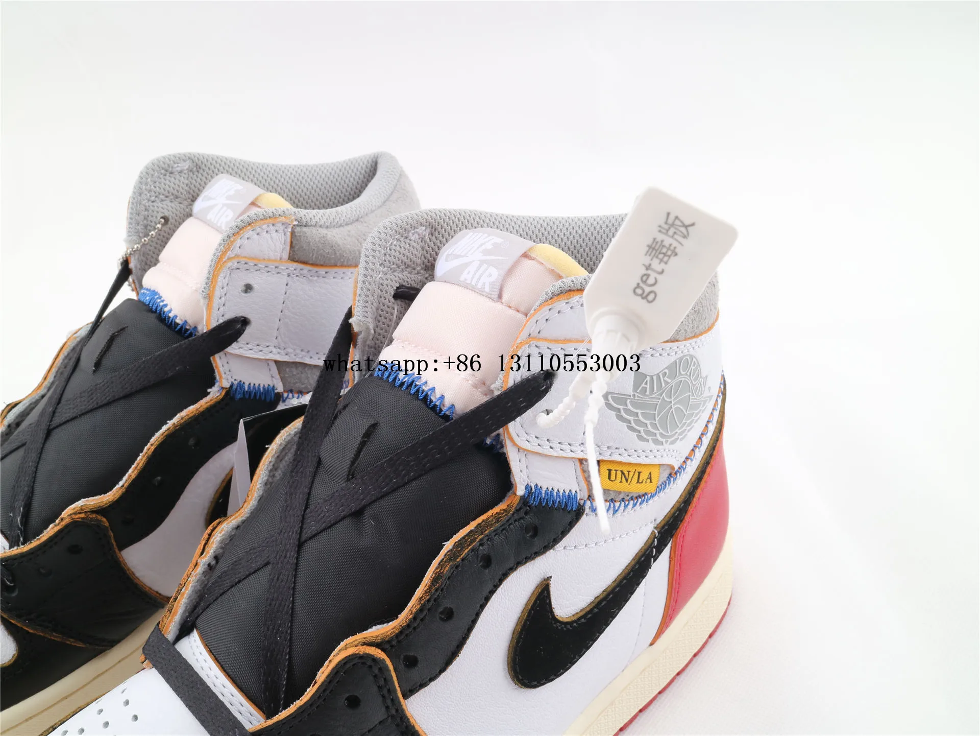 Union x Air Jordan 1 ретро высокие OG NRG мужские баскетбольные кроссовки