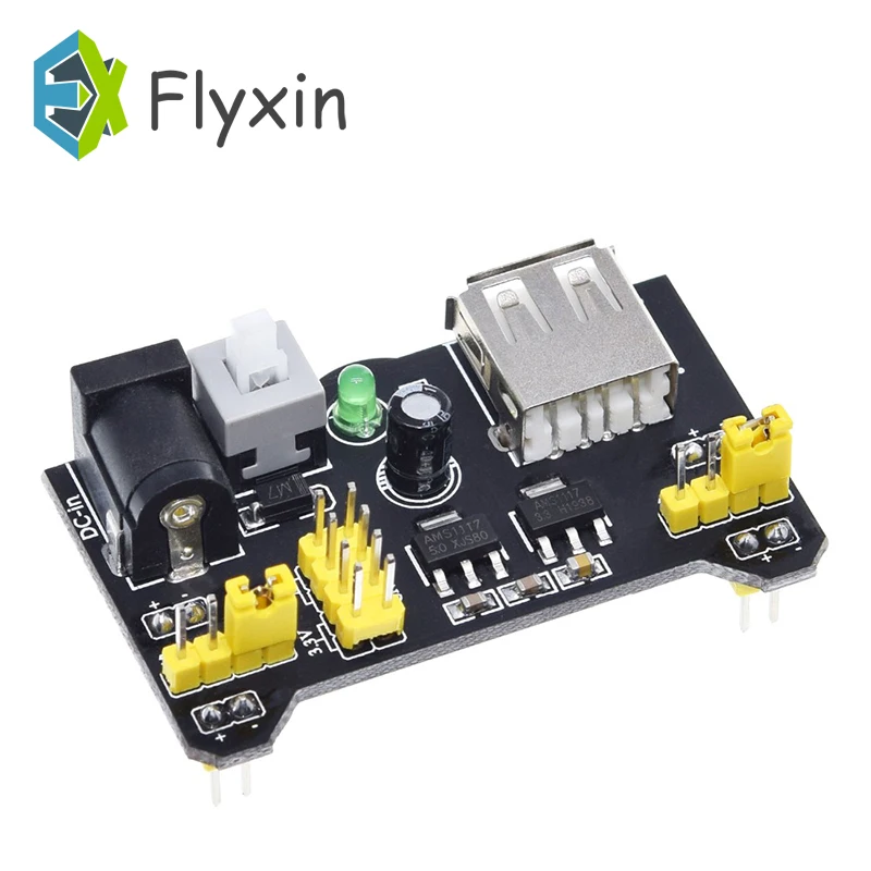 Макетная плата MB102 модуль питания 3 В 5 без пайки для Arduino DIY регулятора