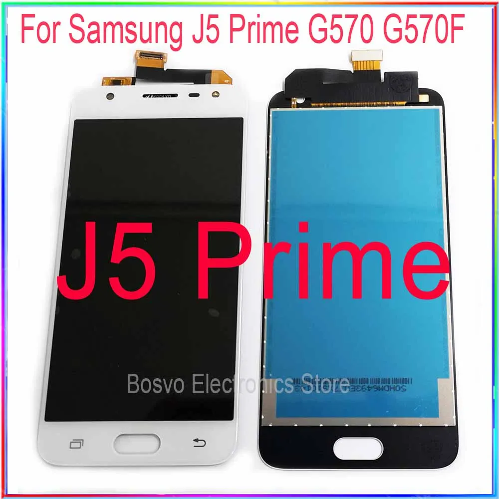 ЖК дисплей с сенсорным дигитайзером в сборе для Samsung j5 prime запасные части ремонта