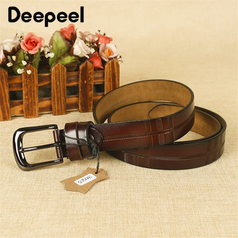 Deepeel 1 шт. 2*100-125 см модная Пряжка из сплава второй слой кожаный женский ремень Изысканный винтажный студенческий Дикий Широкий Пояс YB319