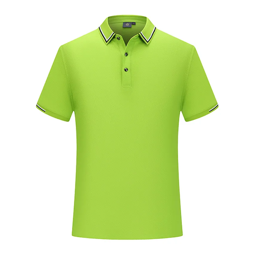 Apple green YCS индивидуальная рубашка поло для мужчин/wo мужские хлопковые с фирменным собственным логотипом вышивкой/цифровой/шелковой печатью DIY логотип сервисная компания - Цвет: Apple green