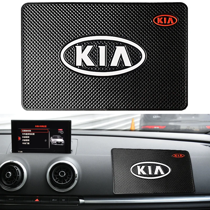 

Car Anti-slip Mat Auto Gadget Non-slip Mats Gel Pad for KIA K2 K3 K5 Sorento Sportage R Rio Soul Automobile Accessories Gadget