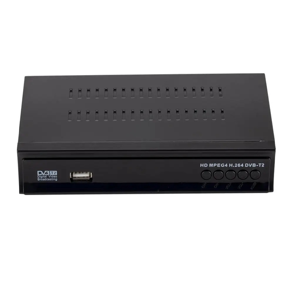  Kuulee DVB-T2 TV Tuner Terrestrial Receiver DVB S/S2 Digital Satellite Receiver Support H.265 AC3 D