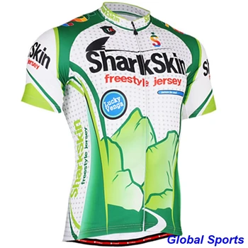 

2020 fashion green cycling jersey quality MTB riding jerseys mens rock racing cycling jersey for biking riding climbing