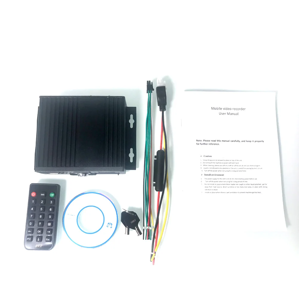   ŰƮ  DVR Ʈ, ī޶ 4 , LCD  1 , 4 ä H.264, 720p, 1080p