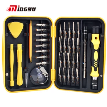 

38 in 1 Precision Screwdriver Set Magnetic Mini Phone Watch Cellphone Taptop Opening and Repairing Hand Tool Kit