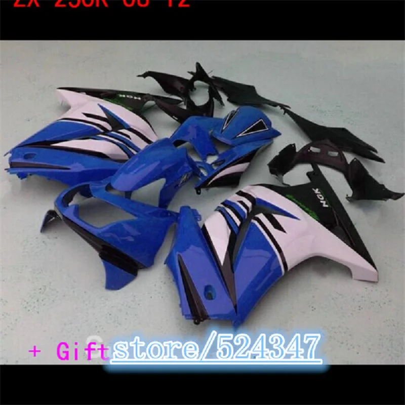 Hot sales Fairing kit for Kawasaki Ninja ZX250R 08 09 14 ZX250R 2010
