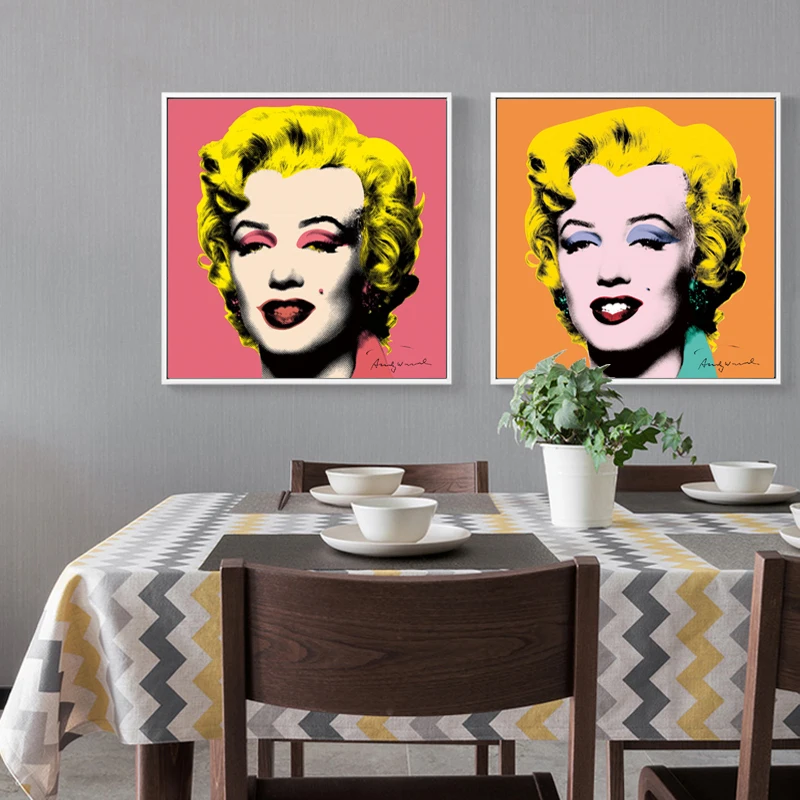 Плакат Andy Warhol картина Мэрилин Монро Сексуальная Женская Печать холст картина настенные картины для гостиной Куадрос домашний декор