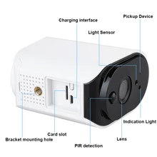 Детский Монитор ip-камера 960P 1080p беспроводная камера видеонаблюдения Домашняя безопасность Водонепроницаемая батарея WiFi ip-камера наружная