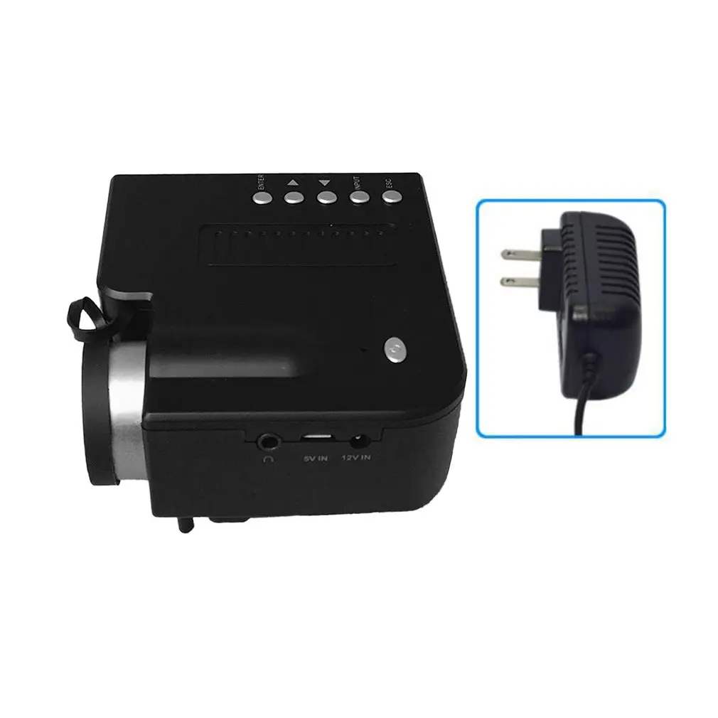 

Hot UC28B+ Home Projector Mini Miniature Portable 1080P HD Projection Mini LED Projector For Home Theater Entertainment