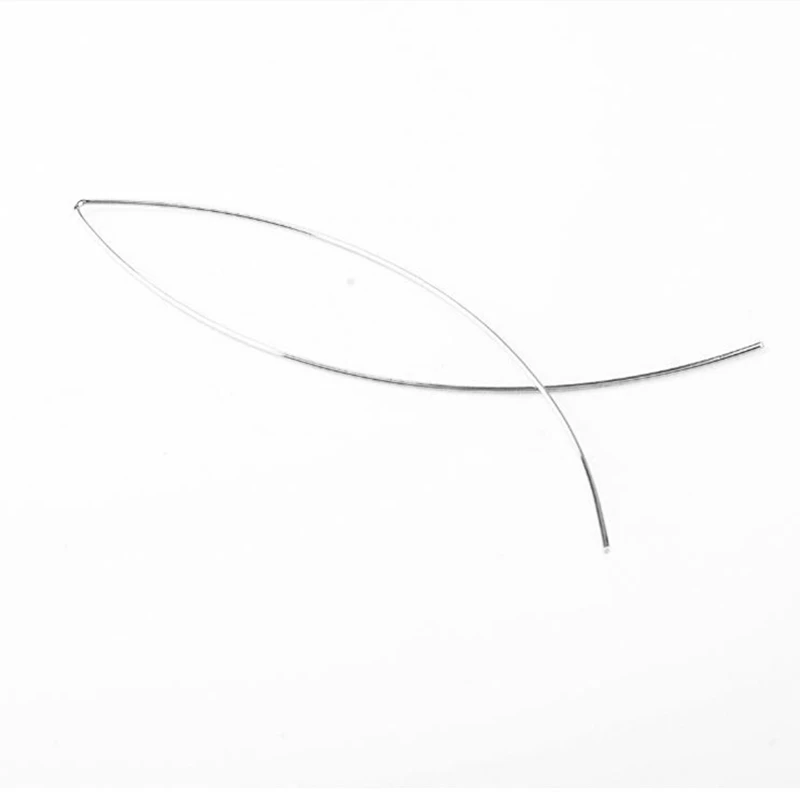 925 sterling silver 3 цвета индивидуальные серьги ручной работы милые серьги в форме рыбы Букле д 'Орель Прямая поставка - Цвет камня: 925 sterling silver