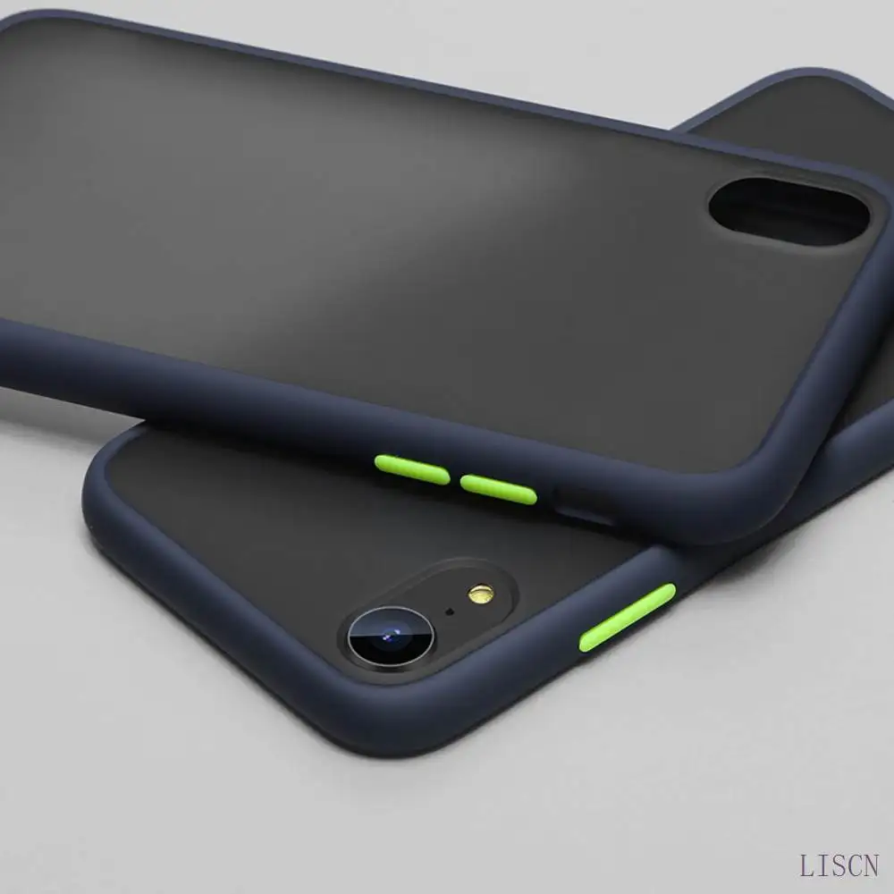 PC матовый чехол для телефона для Xiaomi mi 9 Lite Note 10 Pro A3 CC9 9t A3 Coque для Red mi Note 8 6 7 Pro 8 K20 8T Противоударная задняя крышка - Цвет: Blue
