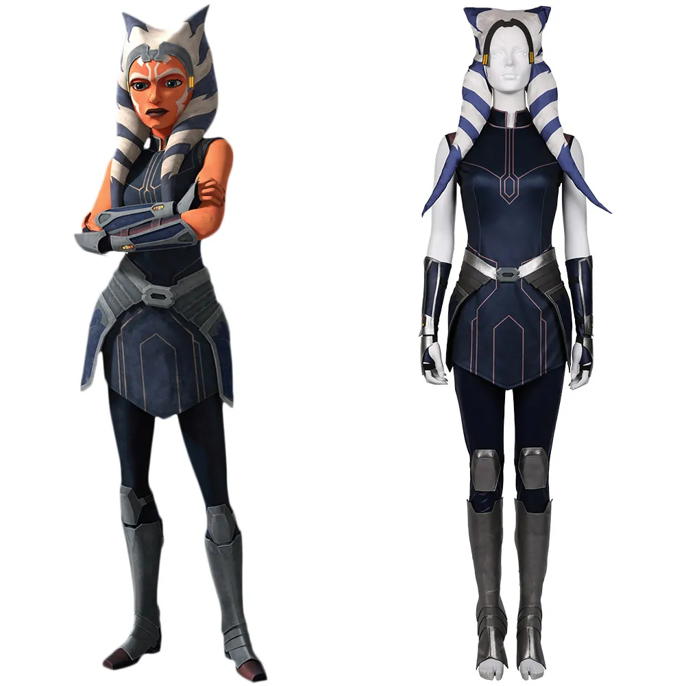 The Clone Wars Season 7ahsoka Tano Cosplay Costumes Dress Outfits