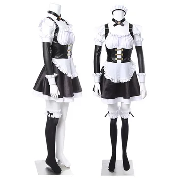 

Party & Holiday DIY Decorations for Fate/Grand Order for Tamamo no Mae Anime Maid Cosplay Costume Universal Maid Outfit Festive