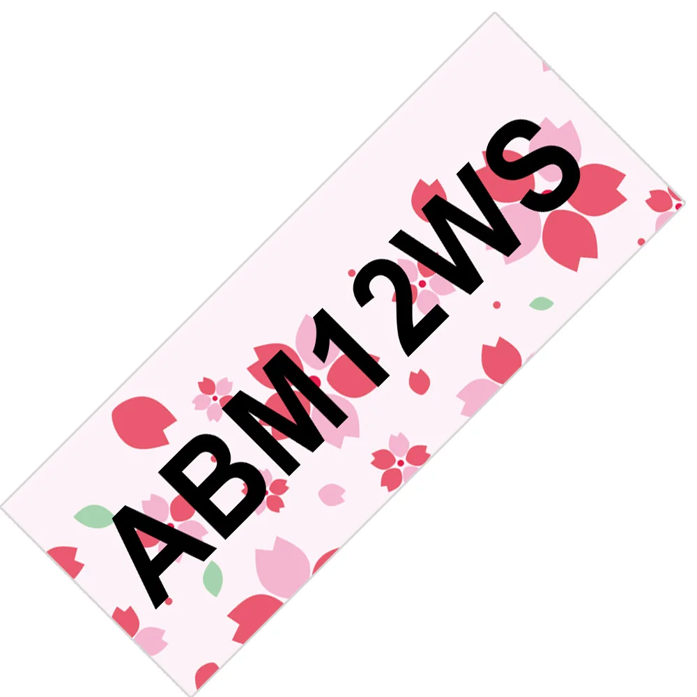 1 шт. Этикетка ленты SS12KW совместимый для EPSON LW-300 LW-400 LW-600P LW-700 LC-4WBN9 принтера "Mei Qing"(12 мм* 8 м черный на белом) этикетировщик - Цвет: White Sakura