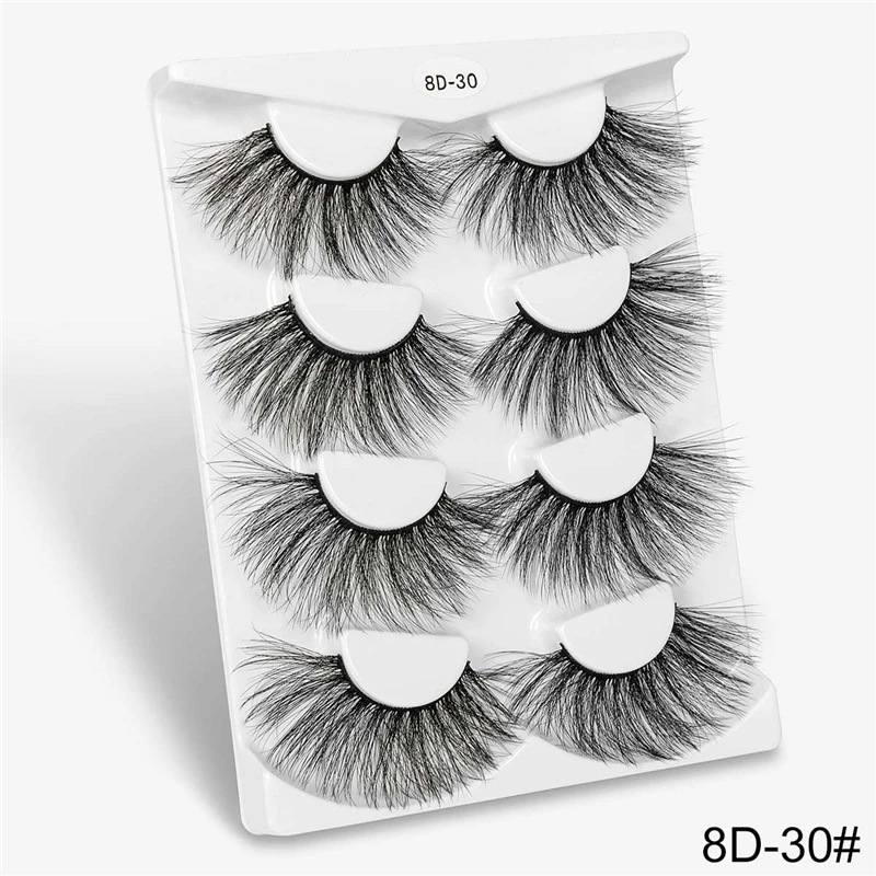 Химический ресницы из фибры - Цвет: 8D30